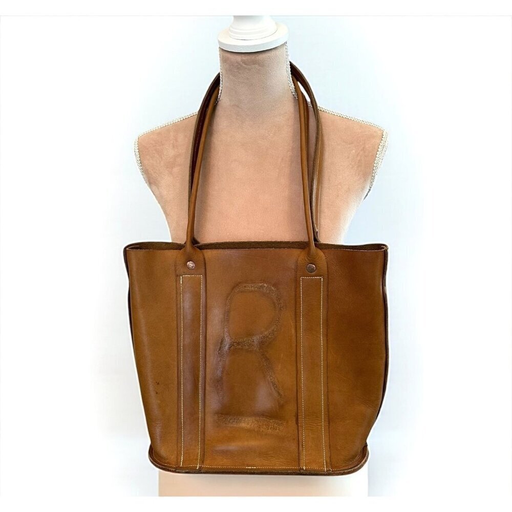 Stockholm Garage Handmade Leather Tote Bag – Artisan Crafted No. 68 Made in USA